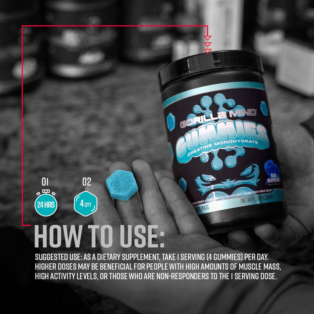 Gorilla Mind Creatine Gummies